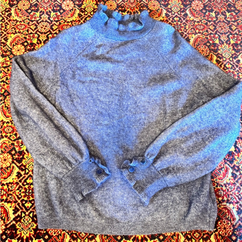 Sezane Carlota Jumper - Sézane X Mdlo Twilight Blue - Size XL